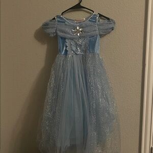 Blue Princess Kids Halloween Costume
